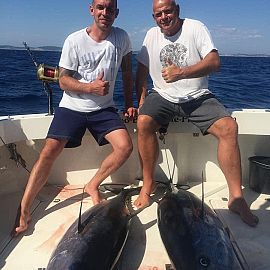 Boys and tunas